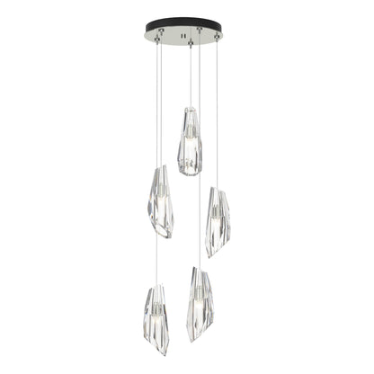 Luma 5 Light 15" Wide Crystal Multi Light Pendant