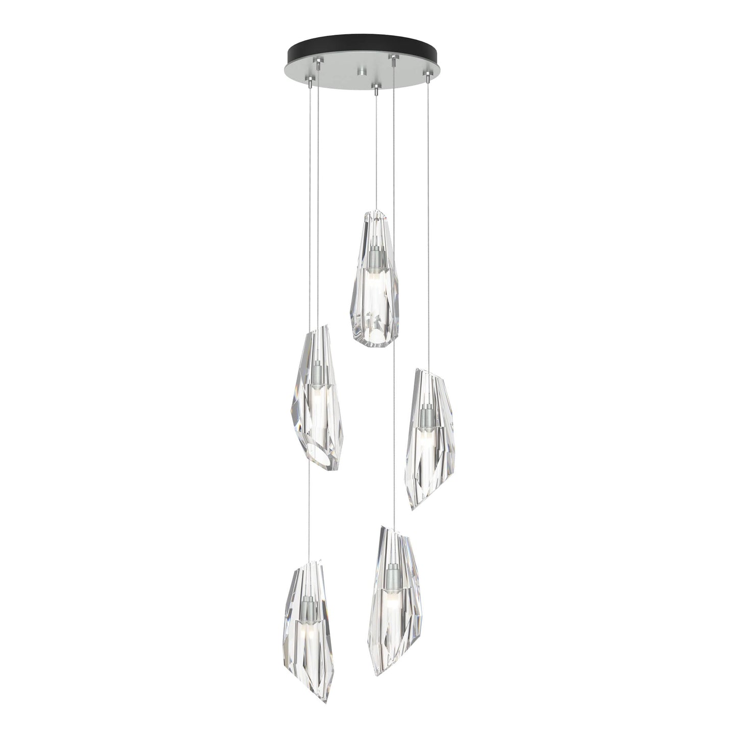 Luma 5 Light 15" Wide Crystal Multi Light Pendant