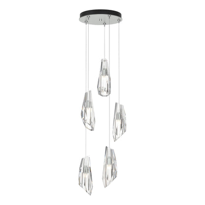 Luma 5 Light 15" Wide Crystal Multi Light Pendant