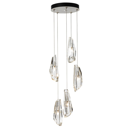 Luma 5 Light 15" Wide Crystal Multi Light Pendant