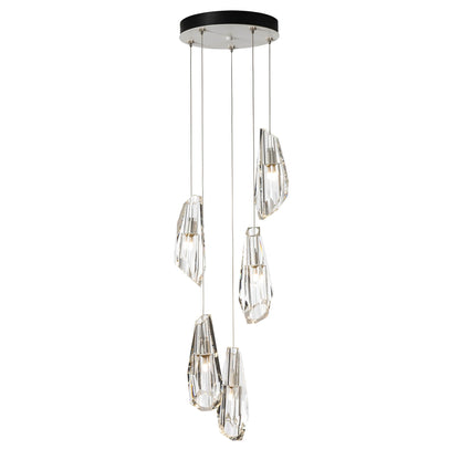 Luma 5 Light 15" Wide Crystal Multi Light Pendant