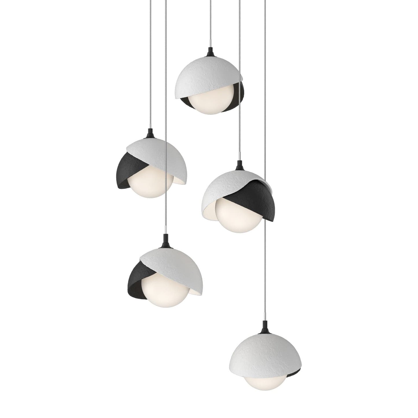 Brooklyn 5 Light 16" Wide Suspension Multi Light Pendant