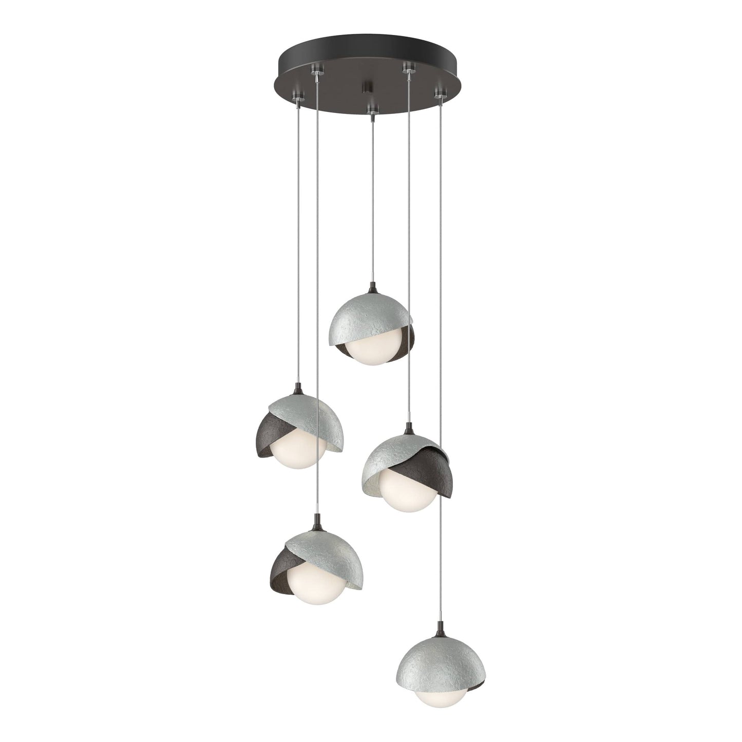 Brooklyn 5 Light 16" Wide Suspension Multi Light Pendant