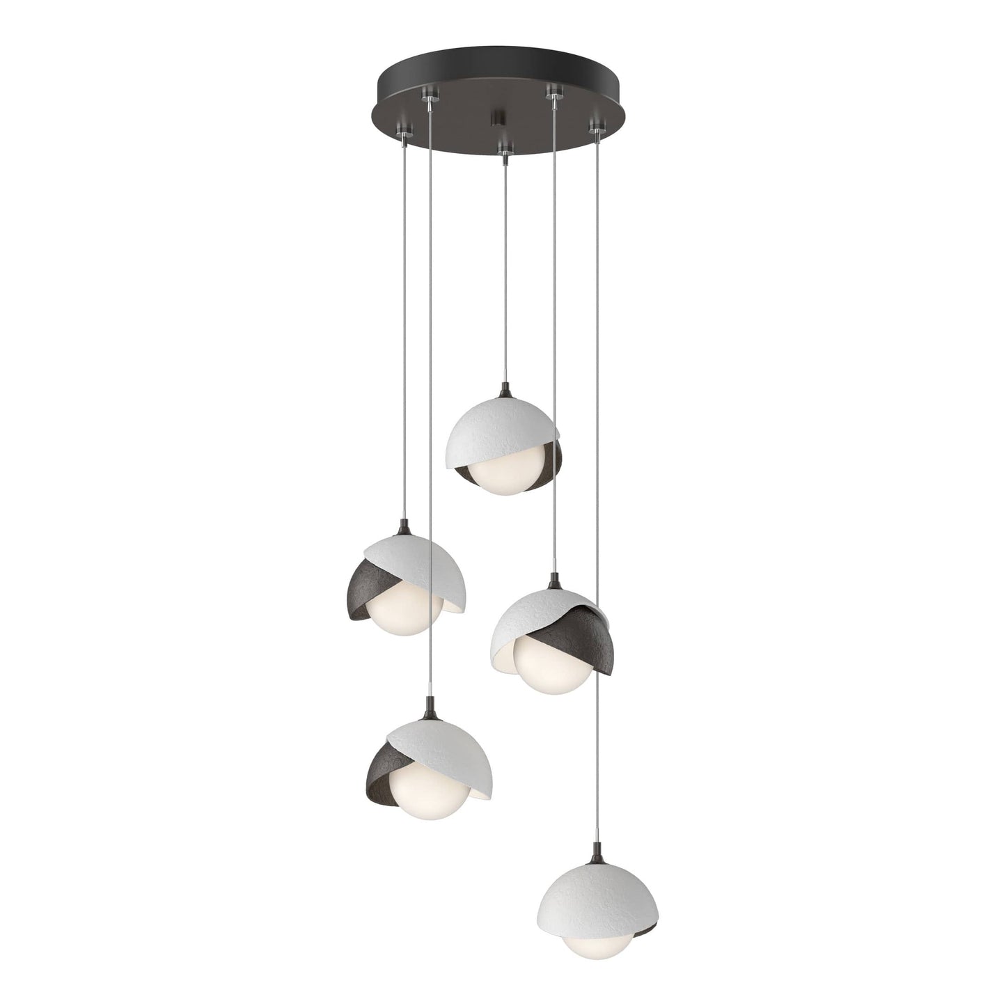 Brooklyn 5 Light 16" Wide Suspension Multi Light Pendant