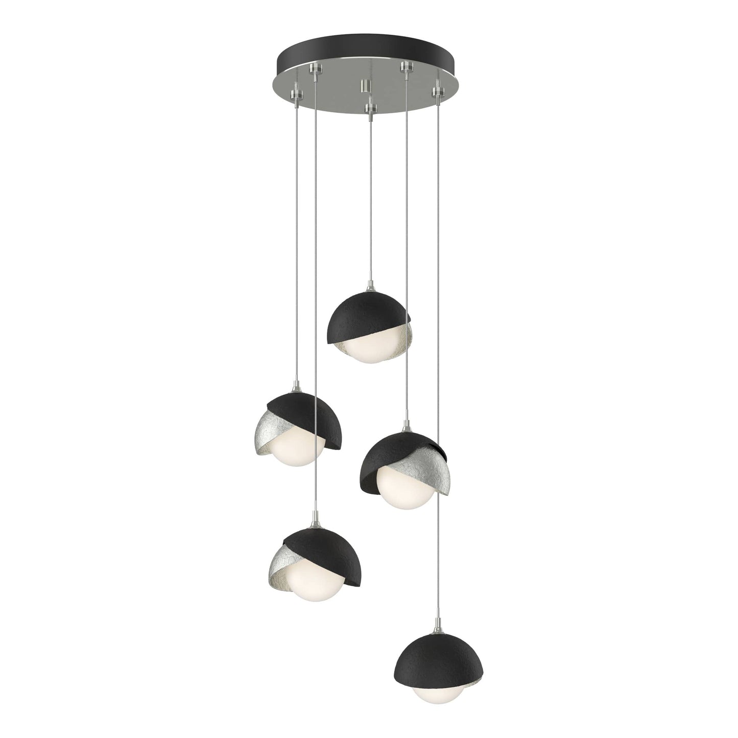 Brooklyn 5 Light 16" Wide Suspension Multi Light Pendant