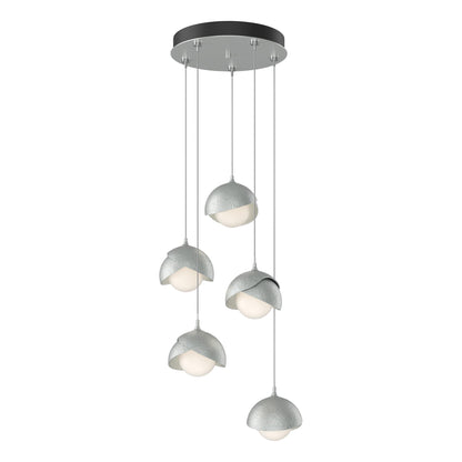 Brooklyn 5 Light 16" Wide Suspension Multi Light Pendant