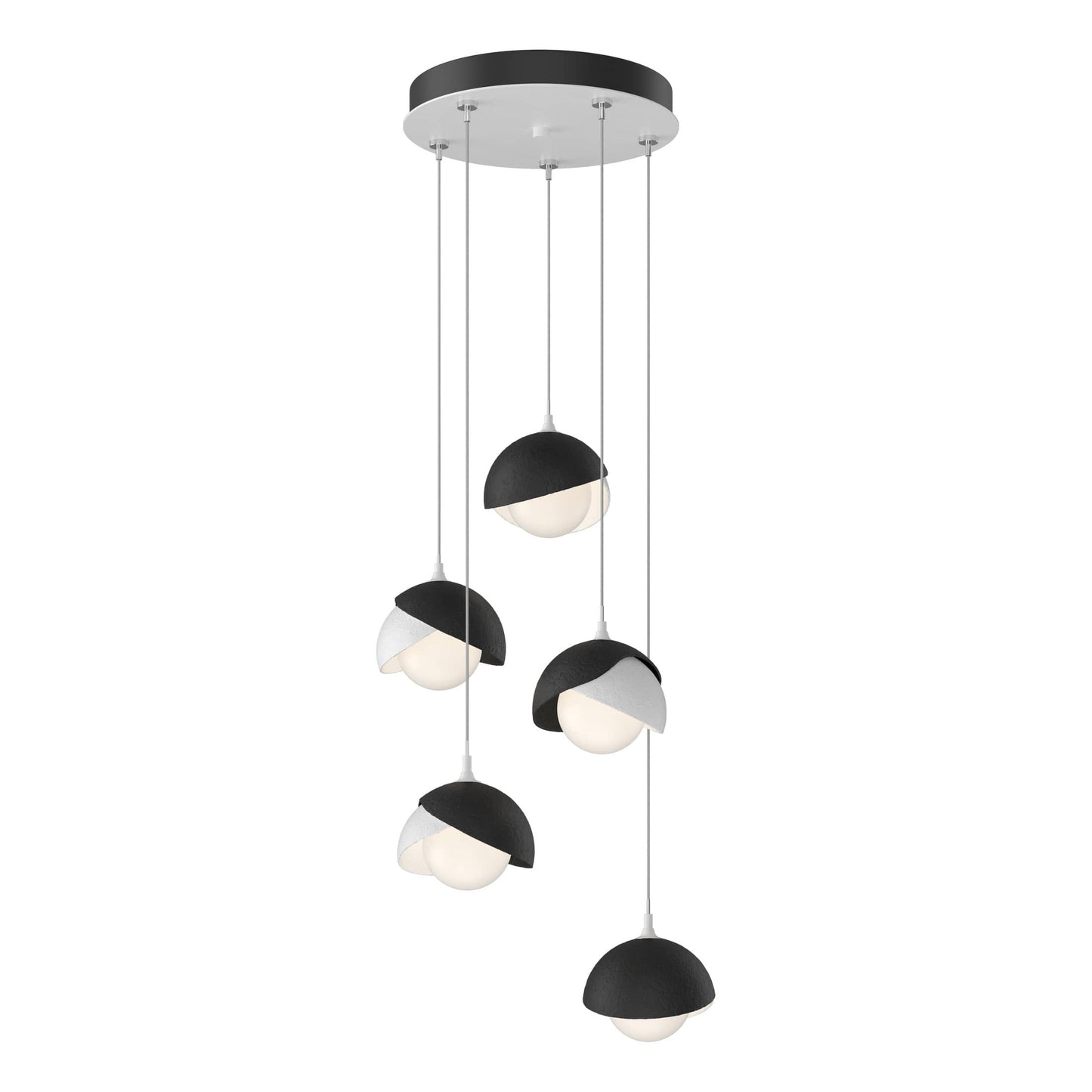 Brooklyn 5 Light 16" Wide Suspension Multi Light Pendant