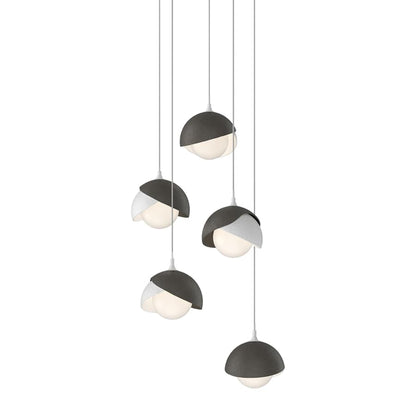 Hubbardton Forge Brooklyn 5 Light 16" Wide Suspension Multi Light Pendant