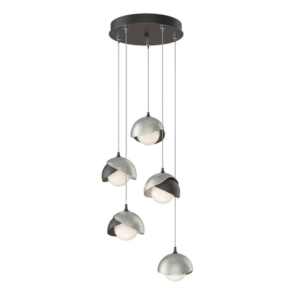 Brooklyn 5 Light 16" Wide Suspension Multi Light Pendant