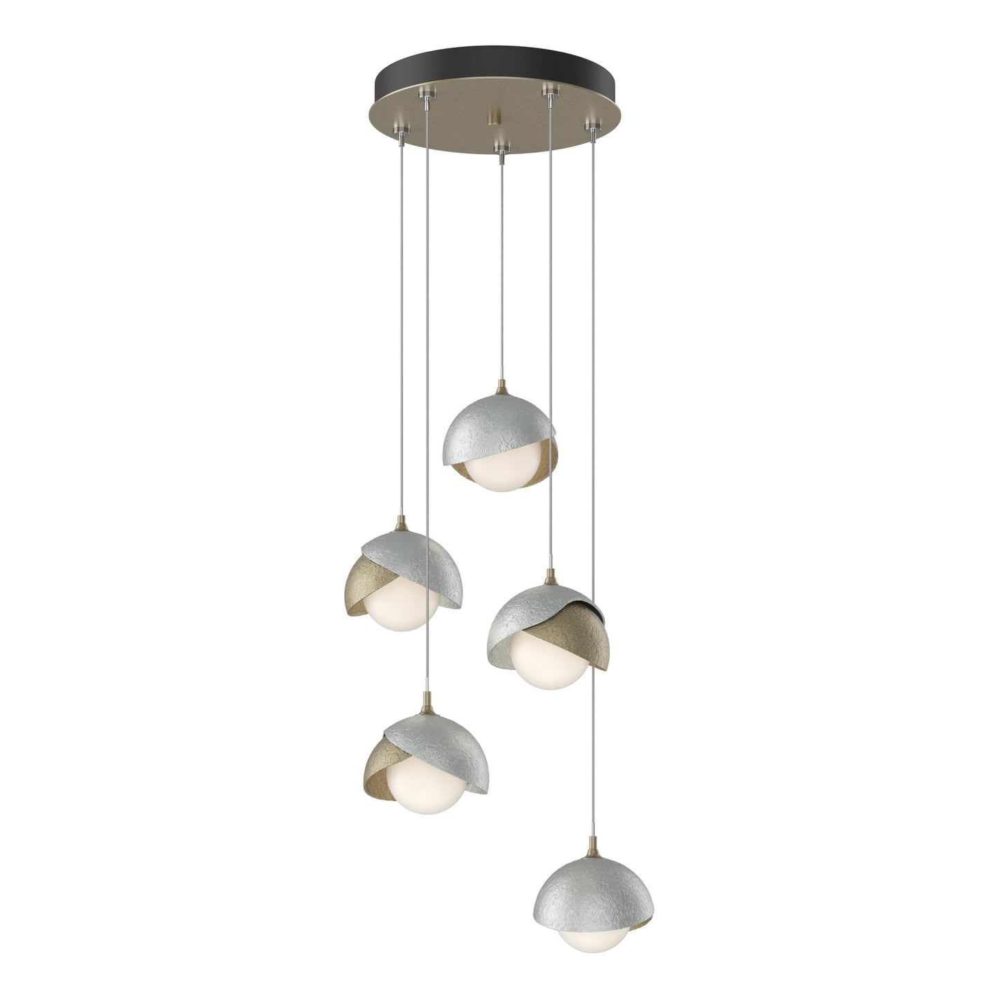 Brooklyn 5 Light 16" Wide Suspension Multi Light Pendant