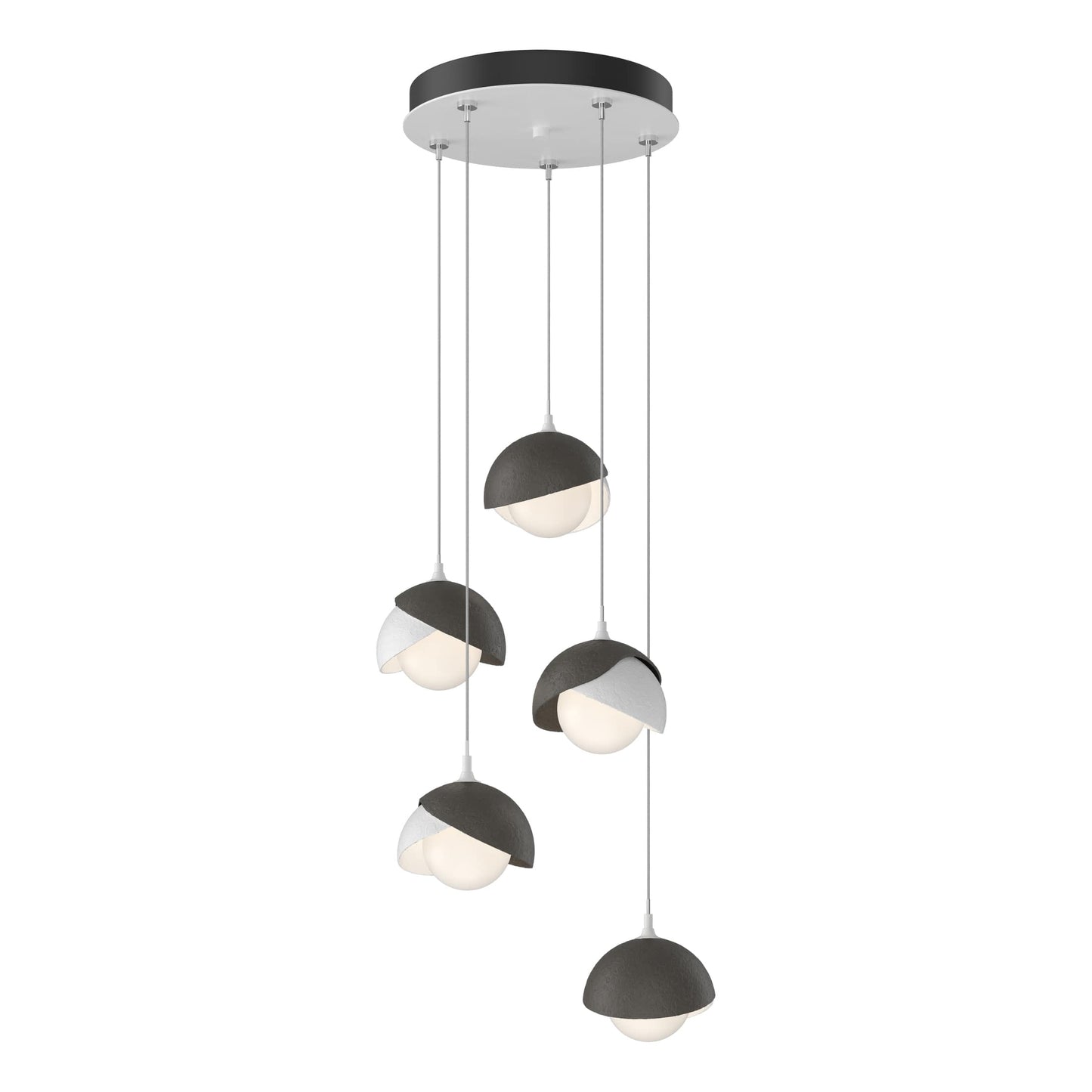 Brooklyn 5 Light 16" Wide Suspension Multi Light Pendant