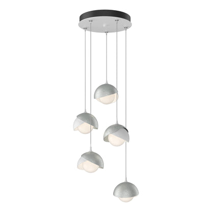 Brooklyn 5 Light 16" Wide Suspension Multi Light Pendant