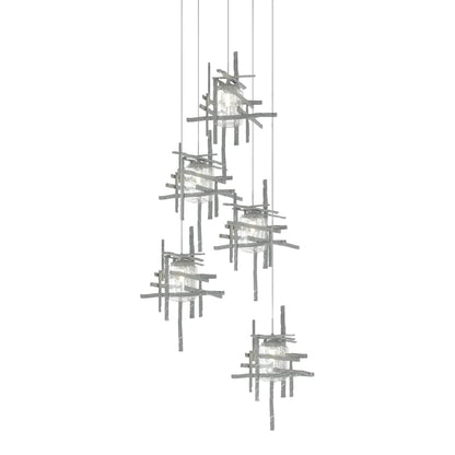 Hubbardton Forge Tura 5 Light 28" Wide Multi Light Pendant