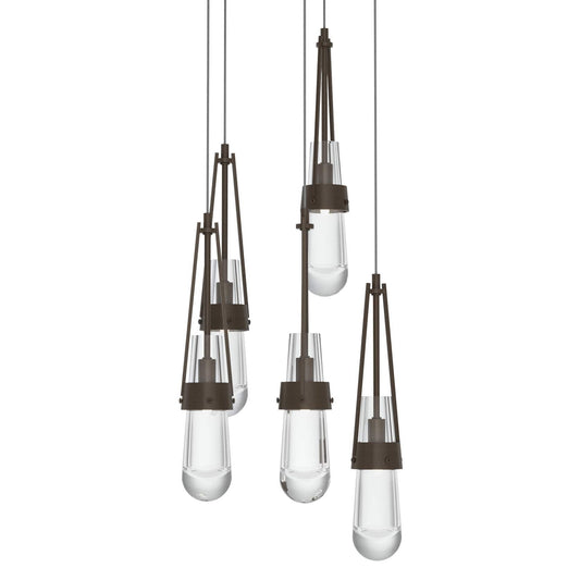 Link 5 Light 13" Wide Multi Light Pendant