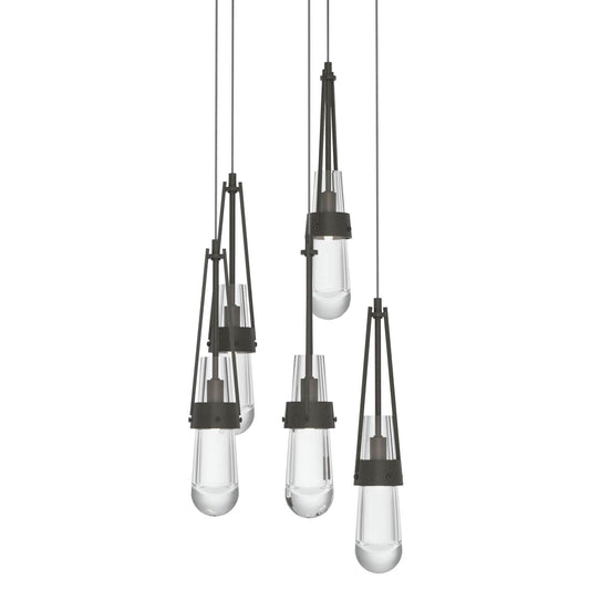 Link 5 Light 13" Wide Multi Light Pendant