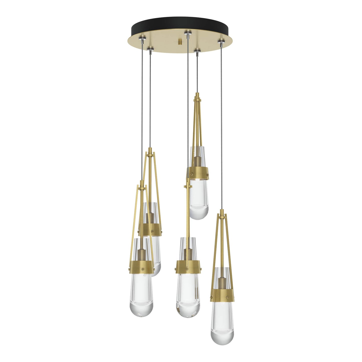 Link 5 Light 13" Wide Multi Light Pendant