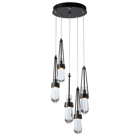 Link 5 Light 13" Wide Multi Light Pendant