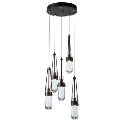 Link 5 Light 13" Wide Multi Light Pendant