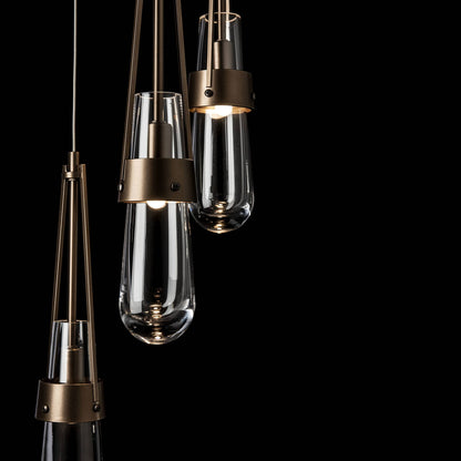 Link 5 Light 13" Wide Multi Light Pendant