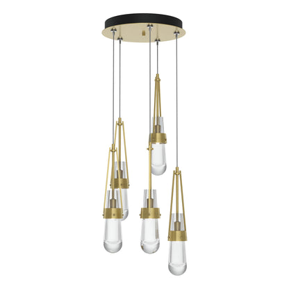 Link 5 Light 13" Wide Multi Light Pendant