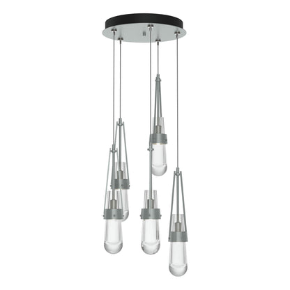 Link 5 Light 13" Wide Multi Light Pendant