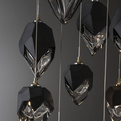 Hubbardton Forge Chrysalis 9 Light 21" Wide Multi Light Pendant