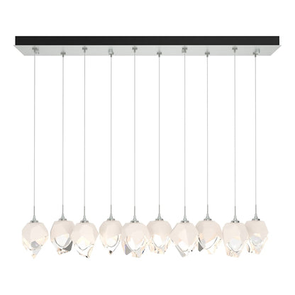 Hubbardton Forge Chrysalis 10 Light 45" Wide Linear Pendant