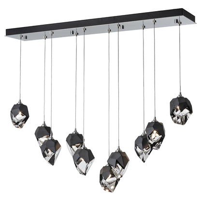Hubbardton Forge Chrysalis 10 Light 45" Wide Linear Pendant