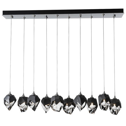 Hubbardton Forge Chrysalis 10 Light 45" Wide Linear Pendant