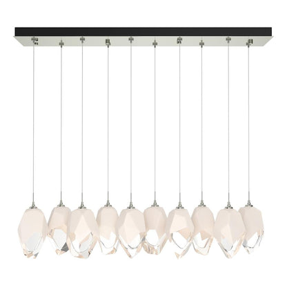 Hubbardton Forge Chrysalis 10 Light 45" Wide Linear Pendant