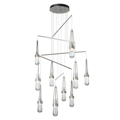 Hubbardton Forge Link 10 Light 35" Wide Multi Light Pendant