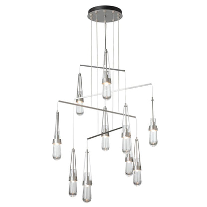 Hubbardton Forge Link 10 Light 35" Wide Multi Light Pendant