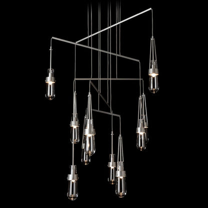 Hubbardton Forge Link 10 Light 35" Wide Multi Light Pendant