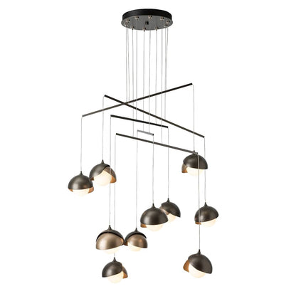 Hubbardton Forge Brooklyn 10 Light 38" Wide Multi Light Pendant