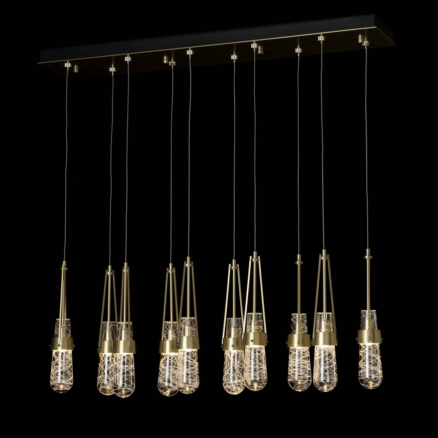 Link 10 Light 45" Wide Linear Pendant