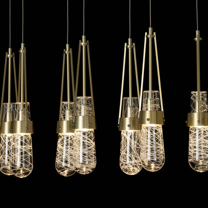Link 10 Light 45" Wide Linear Pendant