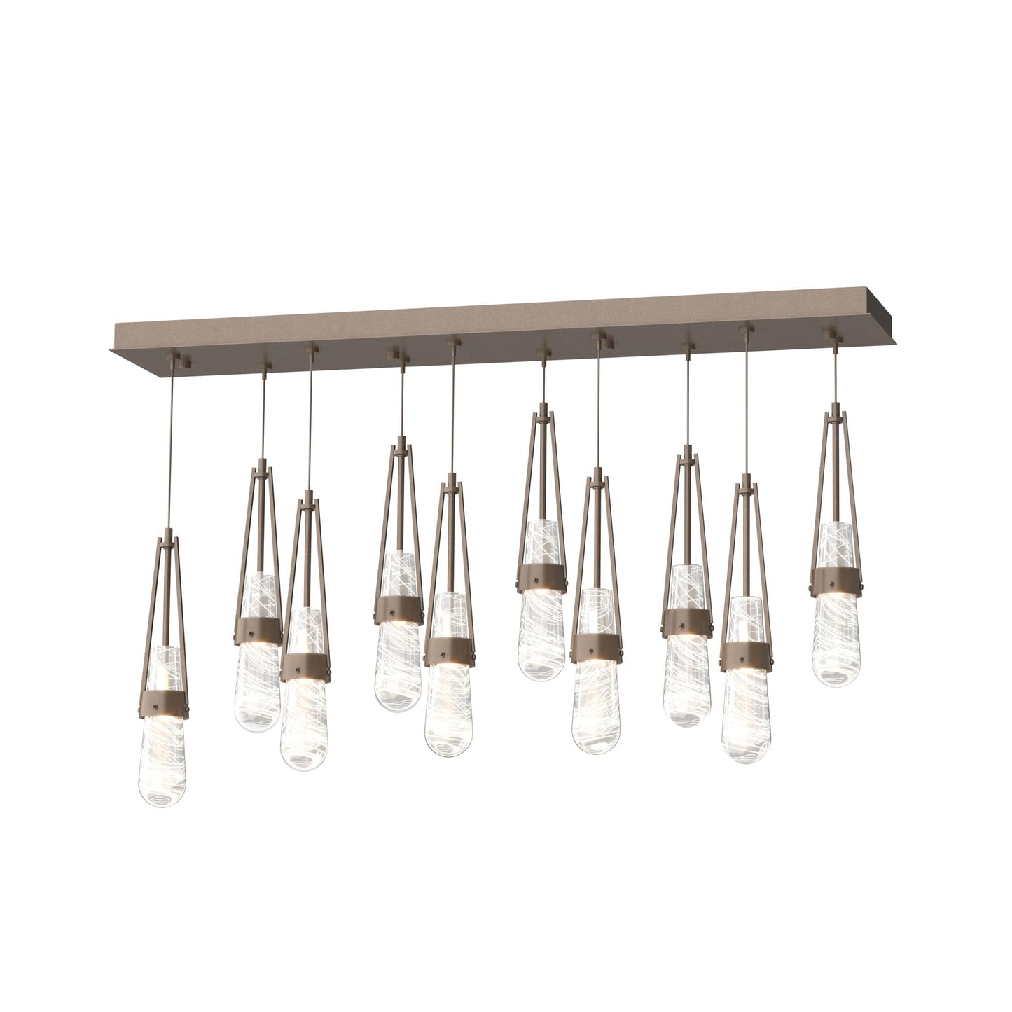 Link 10 Light 45" Wide Linear Pendant