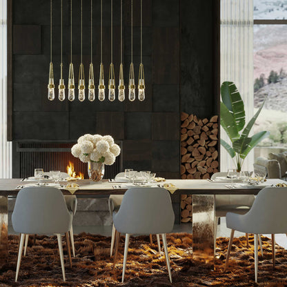 Link 10 Light 45" Wide Linear Pendant