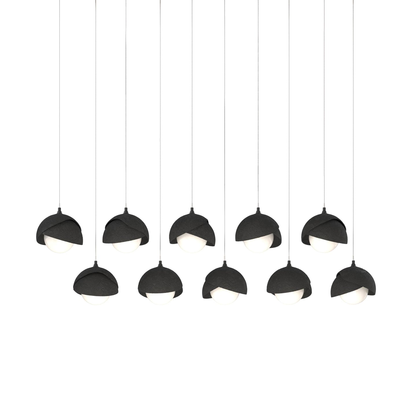 Brooklyn 10 Light 45" Wide Suspension Multi Light Pendant