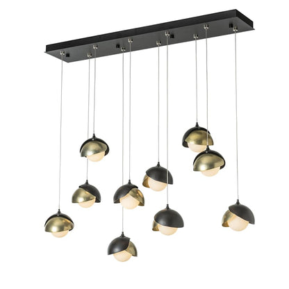 Hubbardton Forge Brooklyn 10 Light 45" Wide Suspension Multi Light Pendant