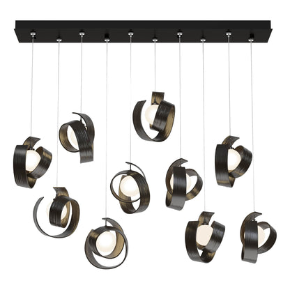 Riza 10 Light 47" Wide Linear Pendant