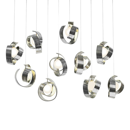 Hubbardton Forge Riza 10 Light 47" Wide Linear Pendant