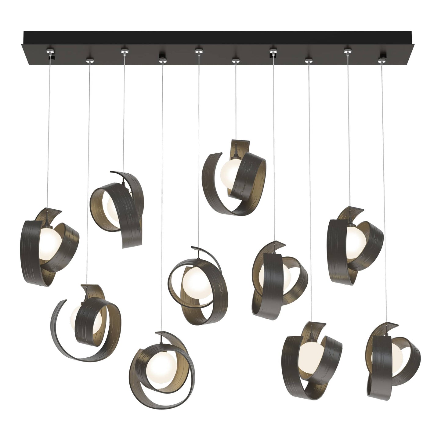 Riza 10 Light 47" Wide Linear Pendant