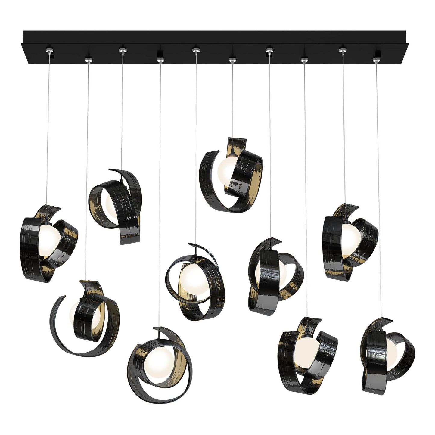 Riza 10 Light 47" Wide Linear Pendant