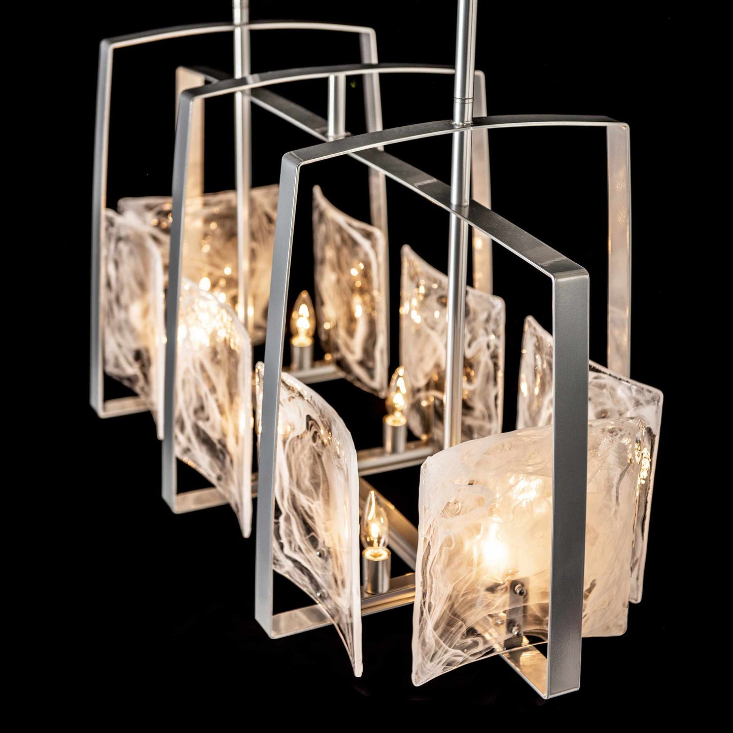Arc 8 Light 43" Wide Linear Chandelier