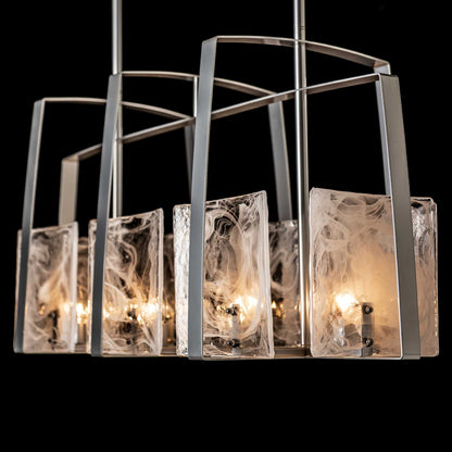 Arc 8 Light 43" Wide Linear Chandelier
