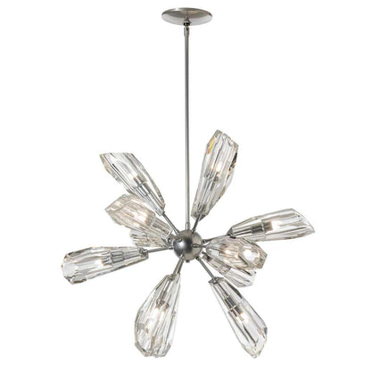 Hubbardton Forge Luma 12 Light 32" Wide Crystal Pendant