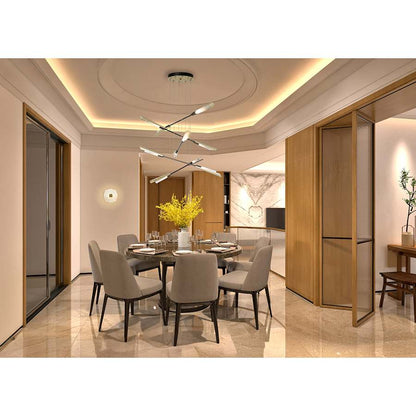 Hubbardton Forge Flight 10 Light 40" Wide Multi Light Pendant