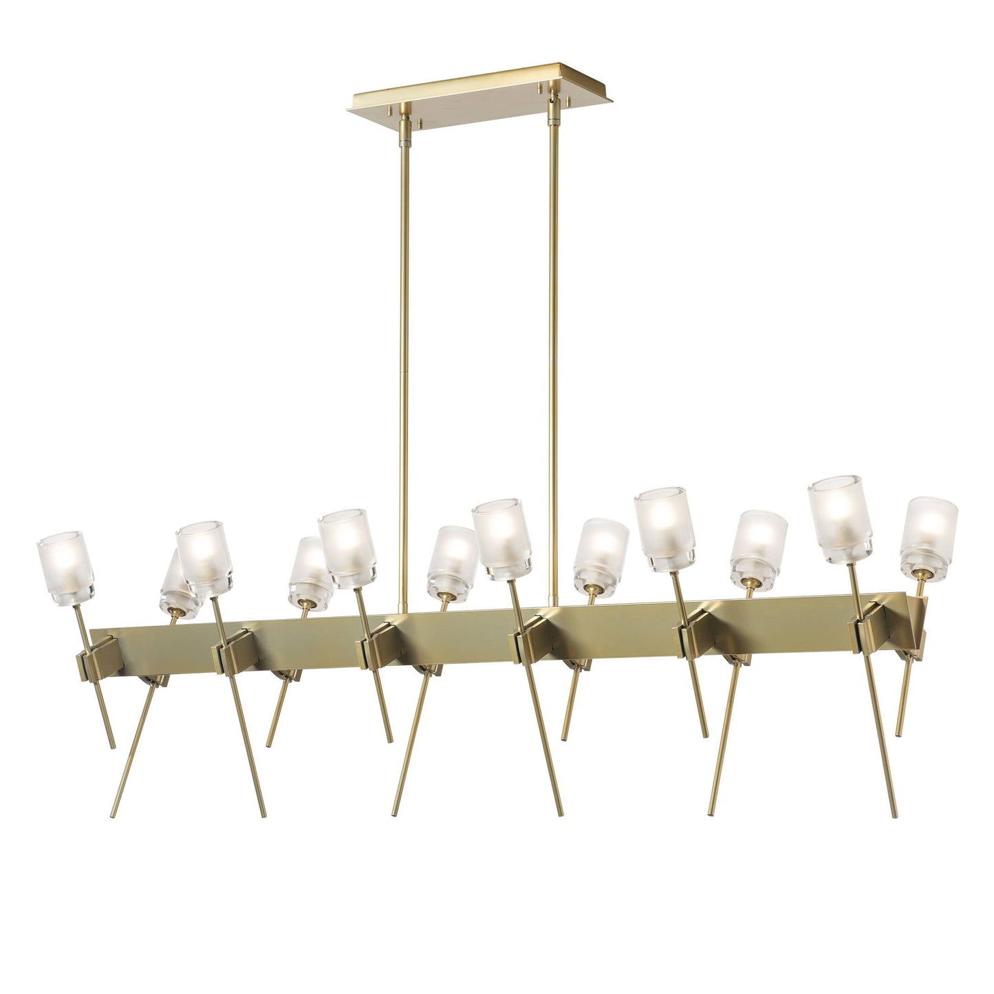 Echo 12 Light 48" Wide Linear Pendant