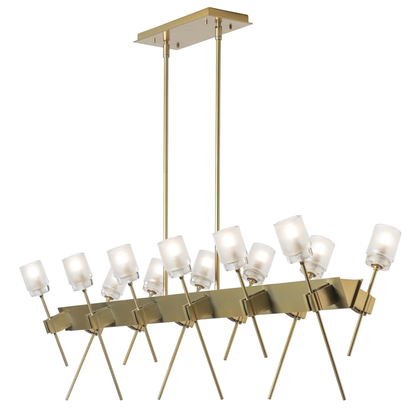 Echo 12 Light 48" Wide Linear Pendant